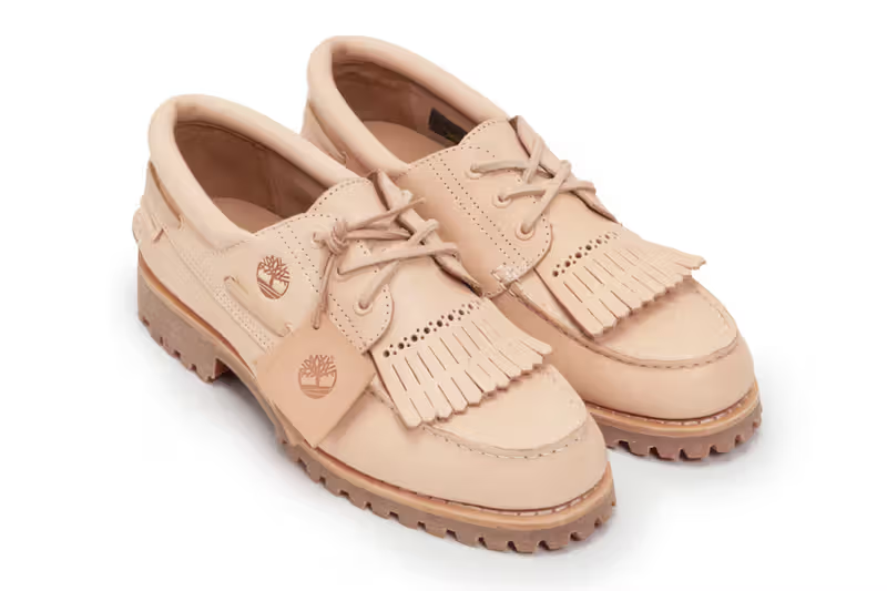 Hender Scheme e Timberland: A Reinvenção do 3-Eye Lug Boat Shoe com Couro Japonês