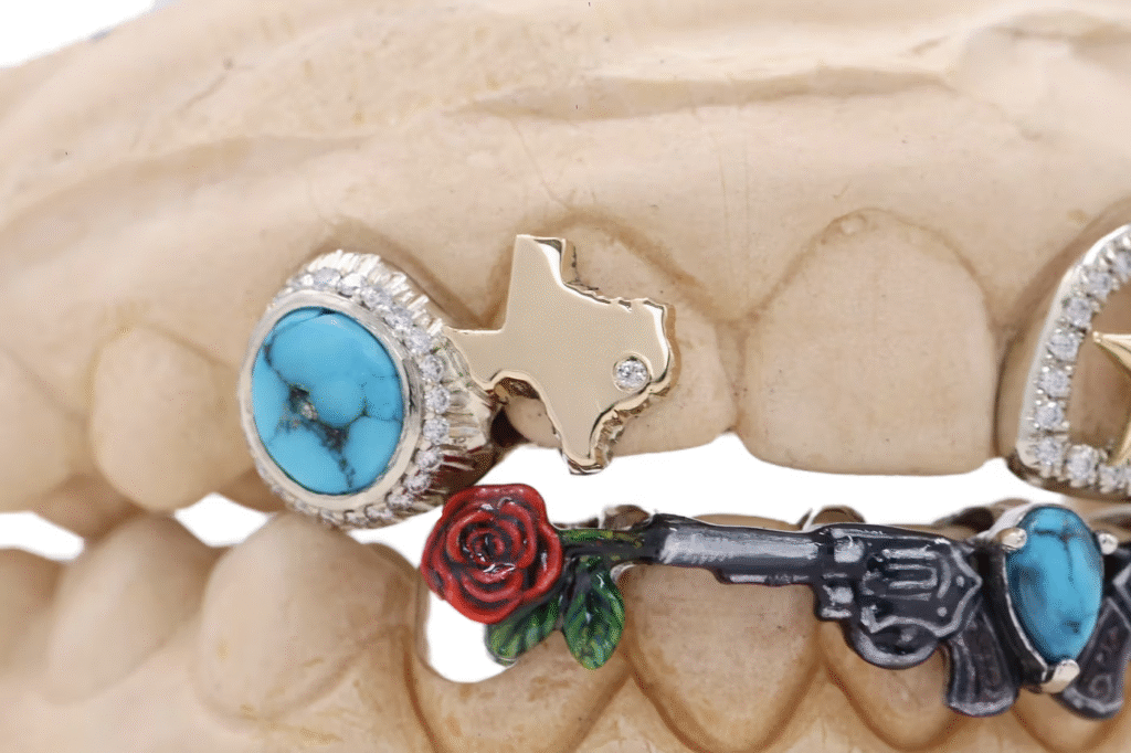 Gabby Elan cria grills personalizados para Beyoncé inspirados em 'Cowboy Carter'
