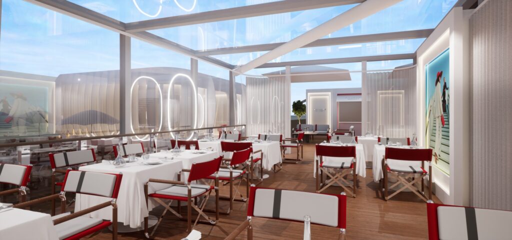 Air France leva o luxo da primeira classe para a praia de Cannes