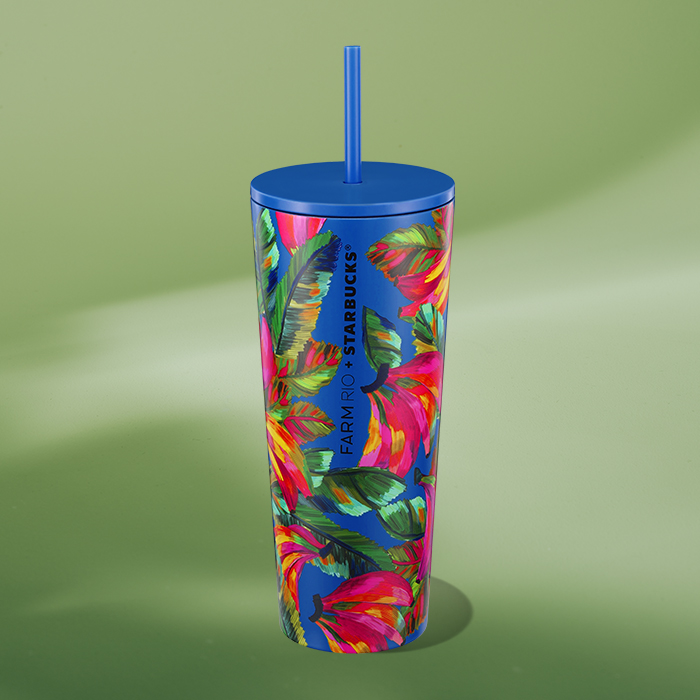 FARM Rio e Starbucks lançam collab exclusiva de drinkware