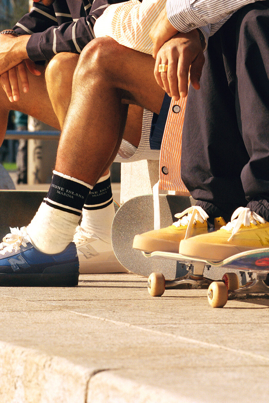 Stone Island x New Balance Numeric 272: navegação técnica sobre o asfalto