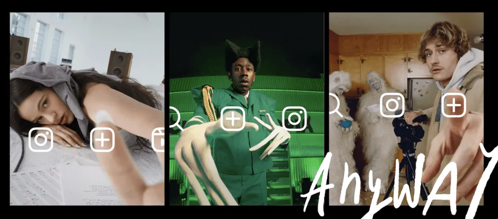 ANYWAY: Campanha Global do Instagram é estrelada por Rosalía, Tyler, the Creator e Clint419
