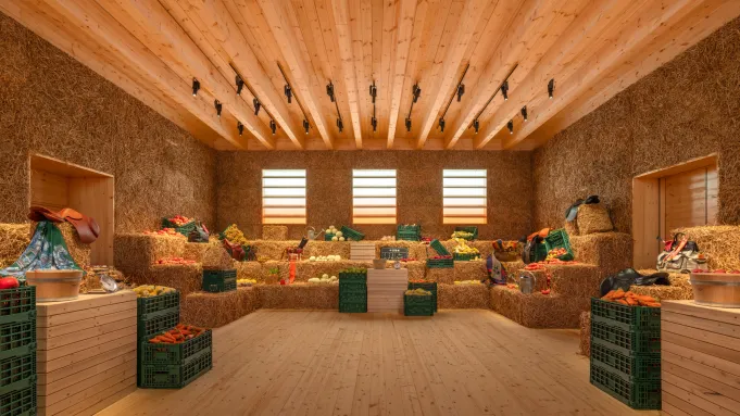 Uma das dalas da Hermès em Mystery at the Grooms | Foto: Cortesia Hermès