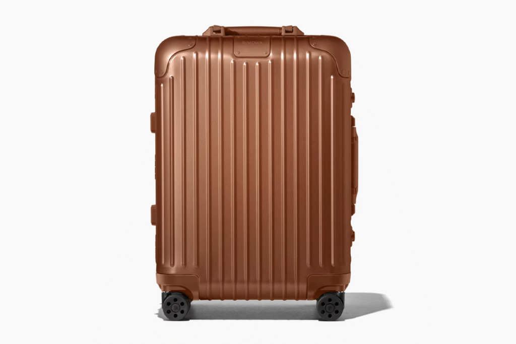 Rimowa lança mala da linha Original em nova cor: Bronze Brown