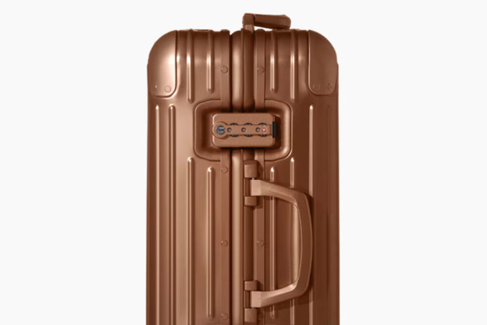Rimowa lança mala da linha Original em nova cor: Bronze Brown
