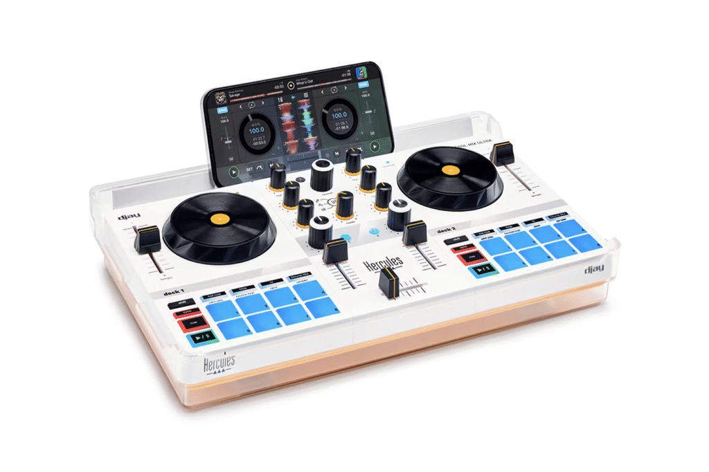 DJControl Mix Ultra da Hercules pode mixar o som dos celulares