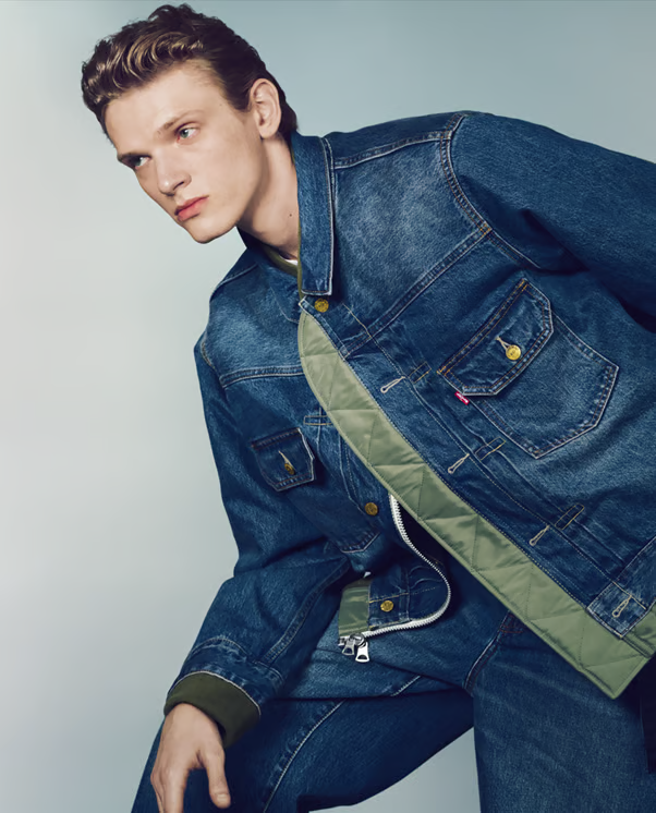 Levi’s x Sacai: uma collab que une rebeldia, denim e design experimental