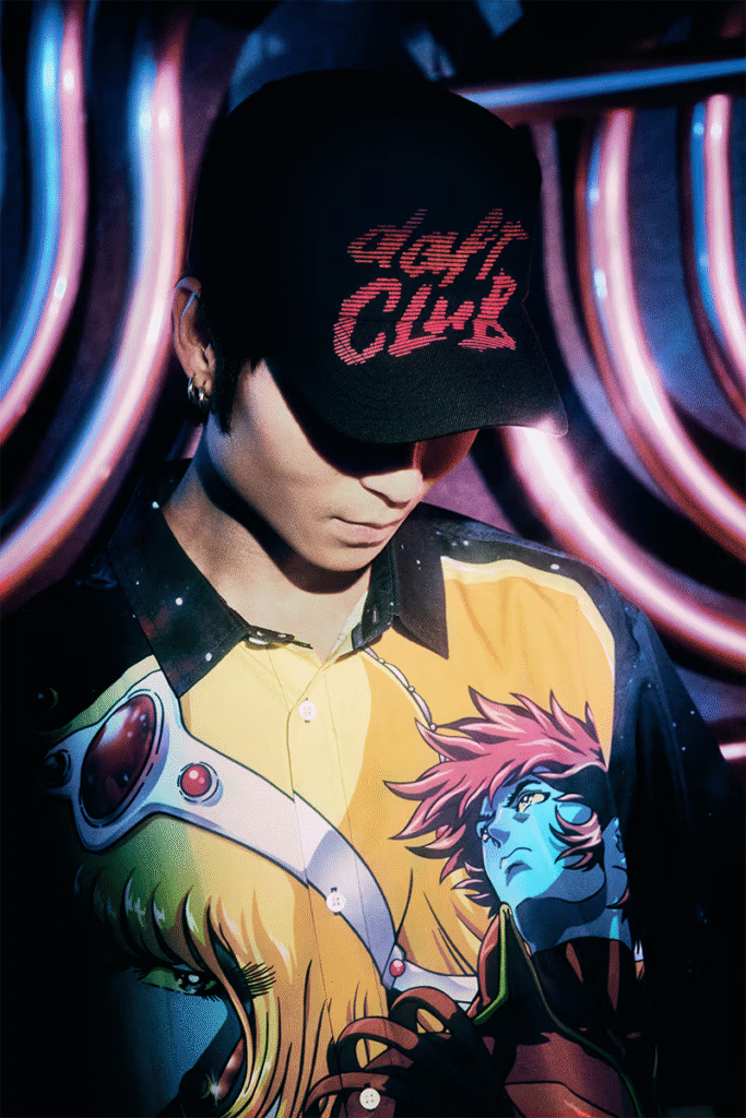 Daft Punk e PLEASURES lançam coleção que transforma ícones musicais em arte urbana