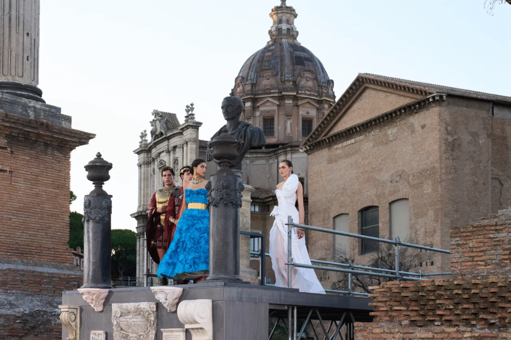 Desfile Dolce & Gabbana homenageia a grandeza de Roma