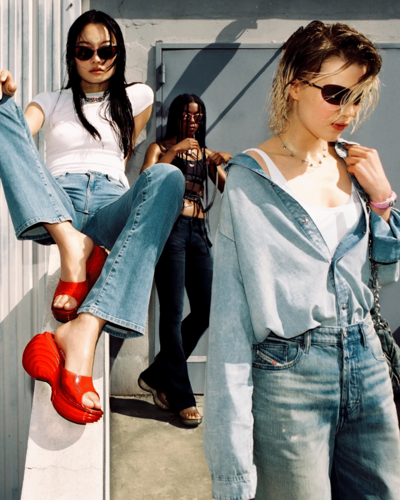 Diesel e Melissa lançam coleção futurista com sneaker disruptivo