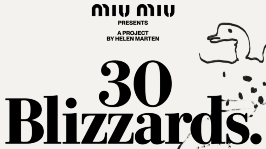 Miu Miu apresenta performance de Helen Marten na Art Basel Paris 2025