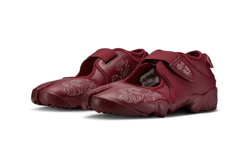 Nike aposta no floral com novo Air Rift “Botanical/Team Red”