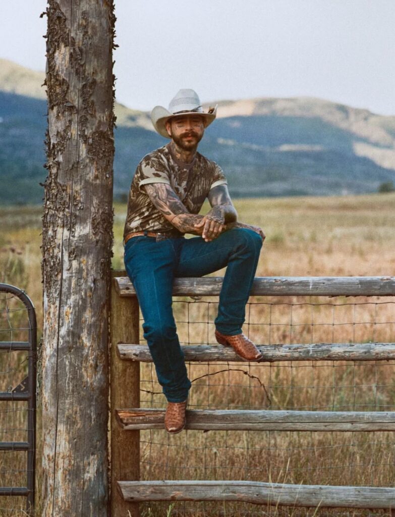 Post Malone estrela a campanha da SKIMS com camuflado Realtree®