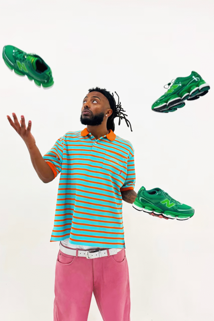 Aminé x New Balance Biblioteca 2000 primeiras impressões