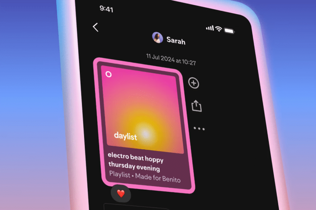 Uma nova forma de compartilhar música: Spotify lança DMs