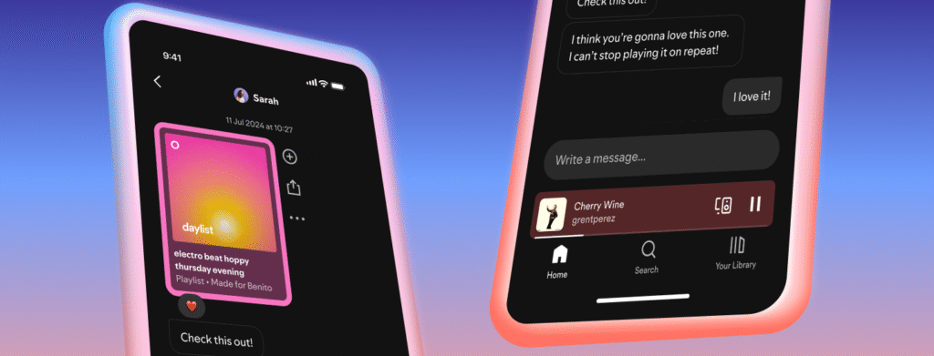 Uma nova forma de compartilhar música: Spotify lança DMs