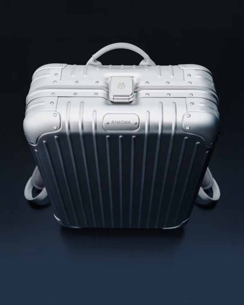 A RIMOWA apresenta a Aluminium Original Backpack
