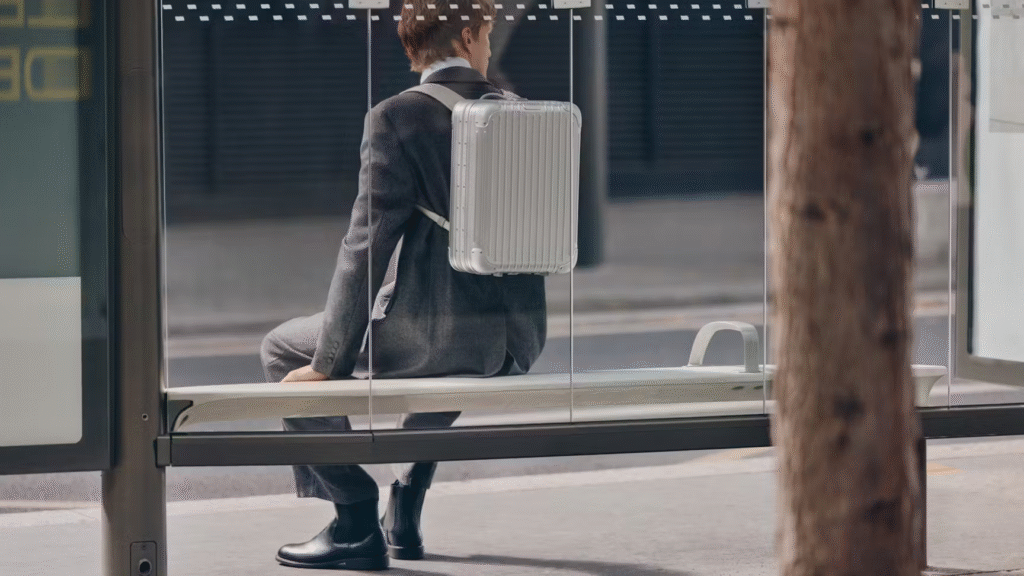 A RIMOWA apresenta a Aluminium Original Backpack