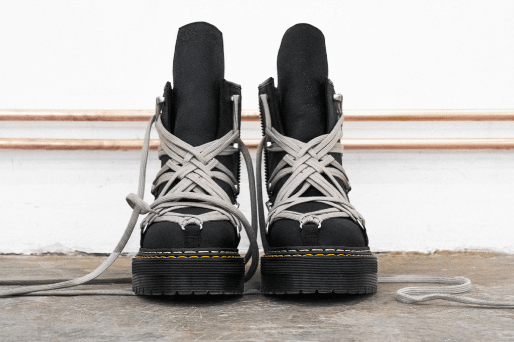 Rick Owens e Dr. Martens apresentam nova coleção de botas
