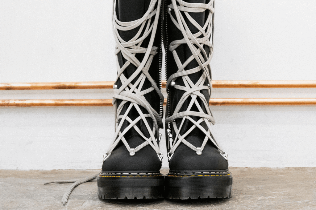 Rick Owens e Dr. Martens apresentam nova coleção de botas