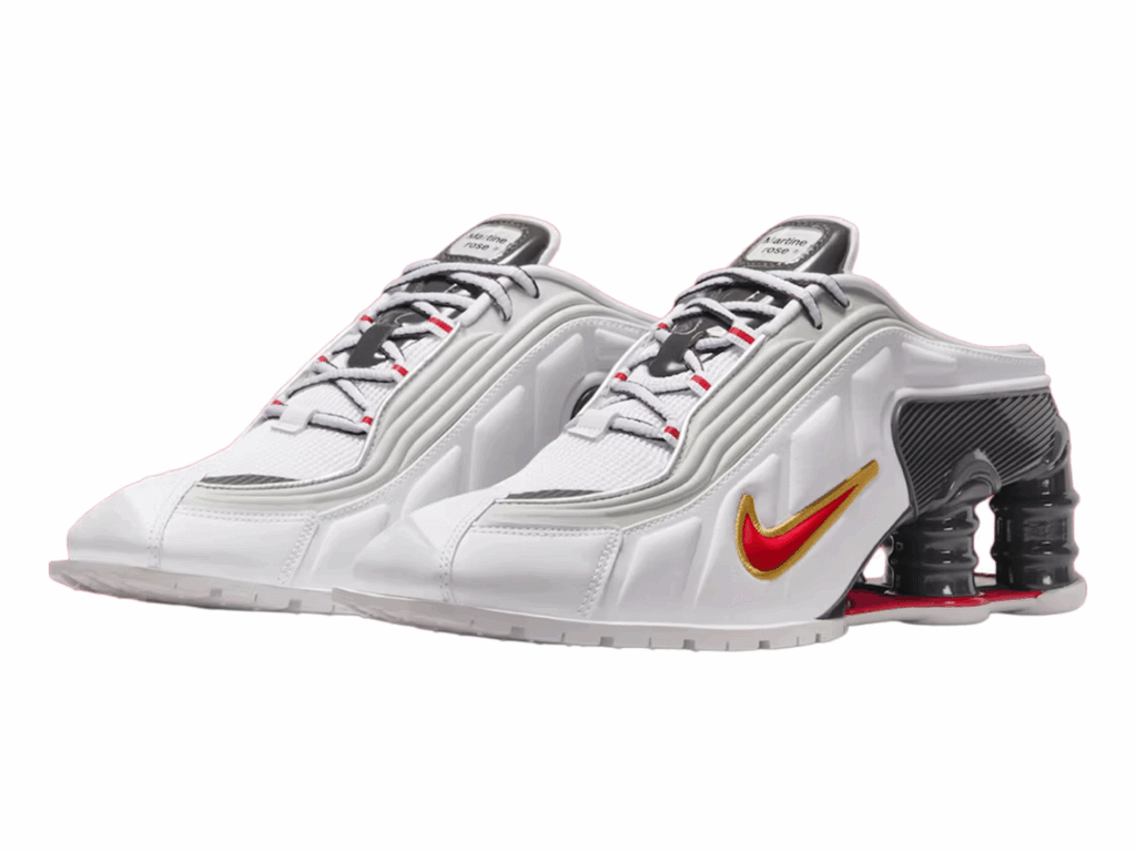 Martine Rose e Nike revelam o Shox MR4 Mule para o fim de 2025