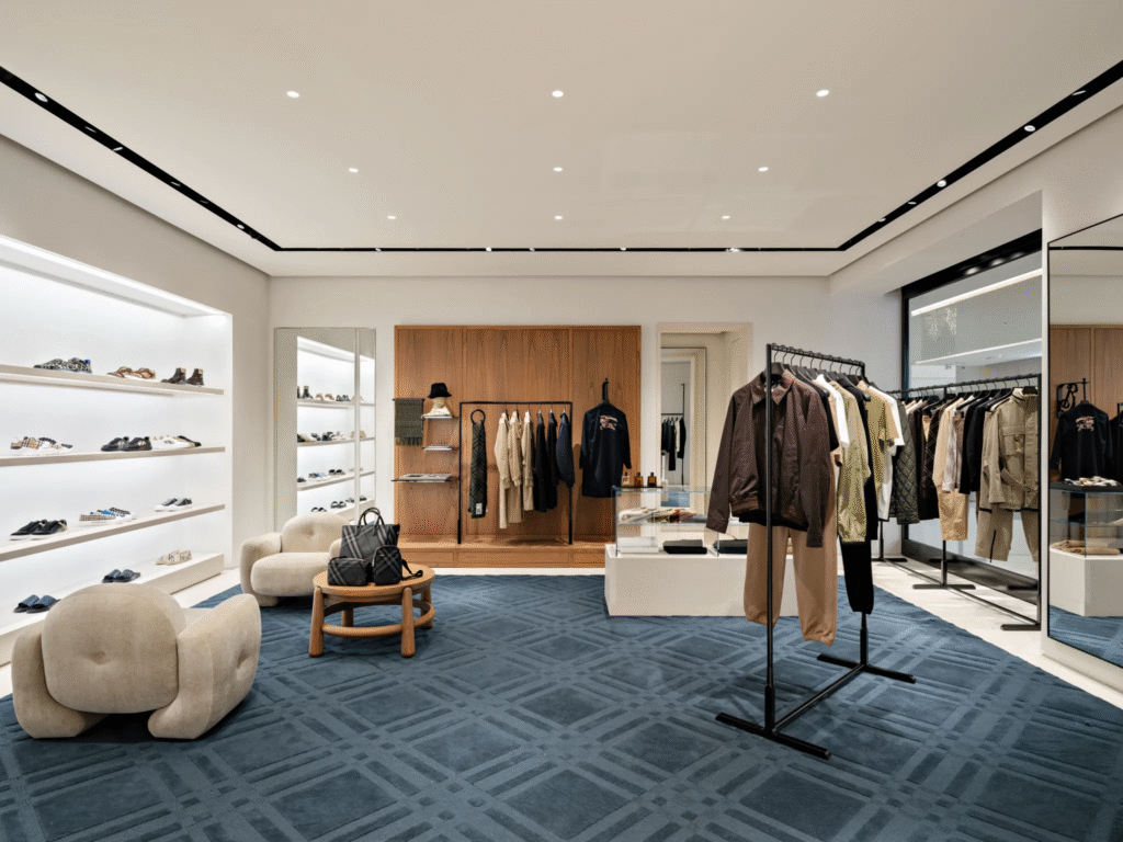 Burberry reabre loja em São Paulo com serviço de trench coats sob medida e experiência de café exclusiva