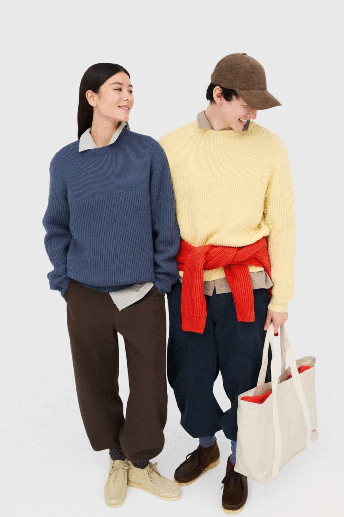 JW Anderson e Uniqlo celebram o inverno com coleção inspirada no Brit-Core