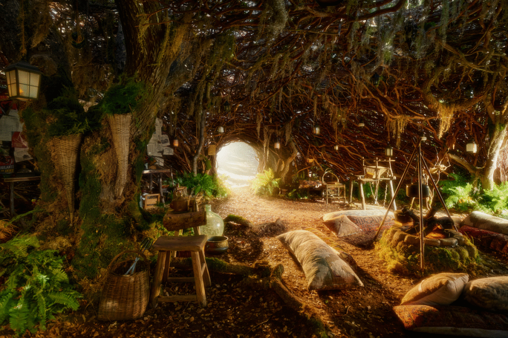 Airbnb transforma o Refúgio de Elphaba e leva Oz para a vida real