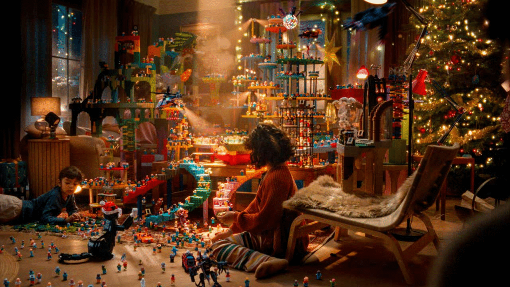 Lego transforma Hello de Lionel Richie em coral natalino com 220 minifiguras