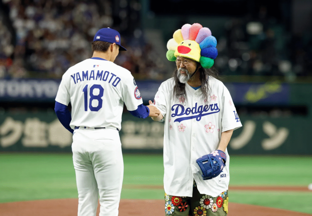 Takashi Murakami cria coleção especial para celebrar título do Los Angeles Dodgers