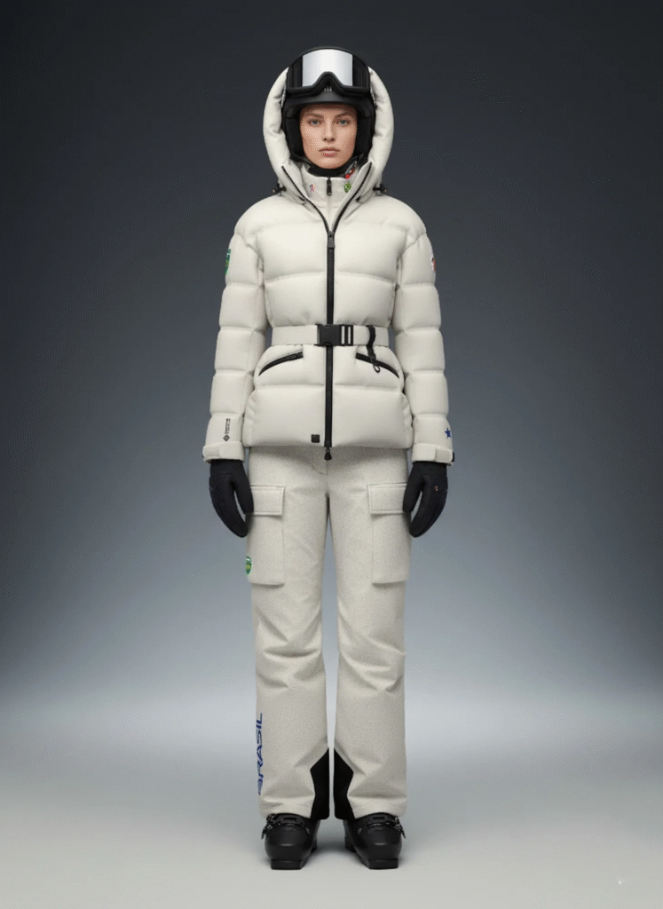 Moncler Brasil: parceria oficial com a equipe olímpica nos Jogos de Inverno 2026