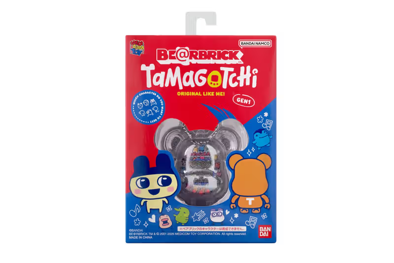 BE@RBRICK x Tamagotchi celebra 30 anos com collab exclusiva