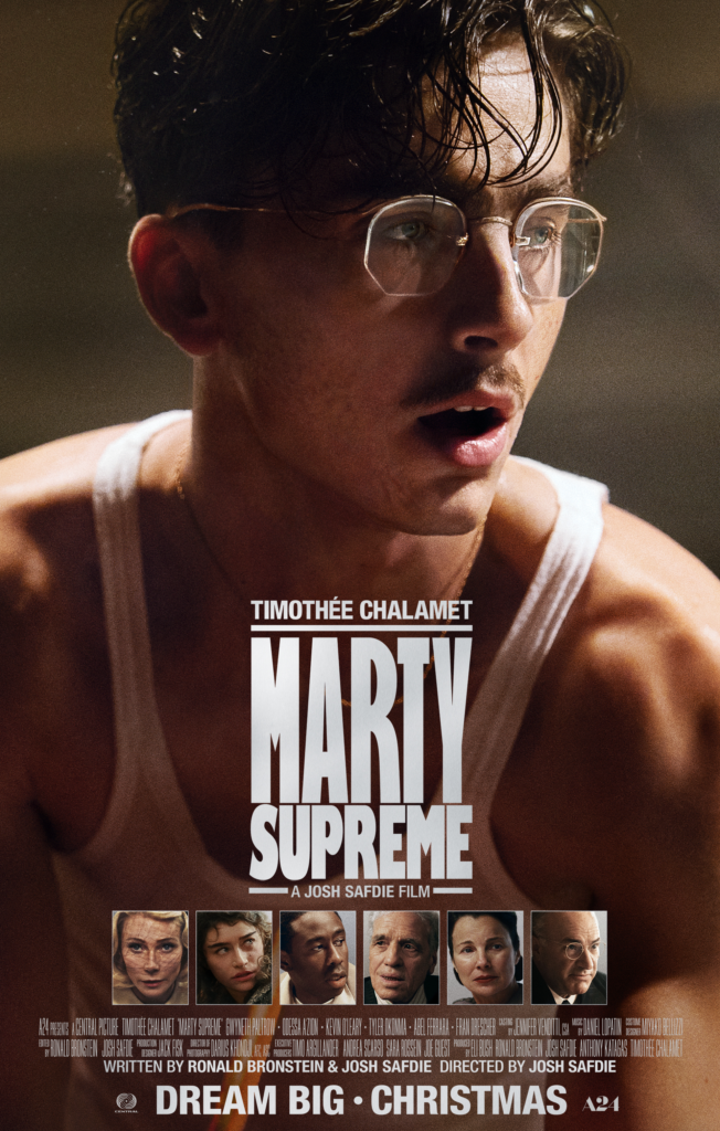 Marty Supreme estreia com força, torna-se o segundo maior lançamento da A24 e confirma Timothée Chalamet como nome dominante da bilheteria.