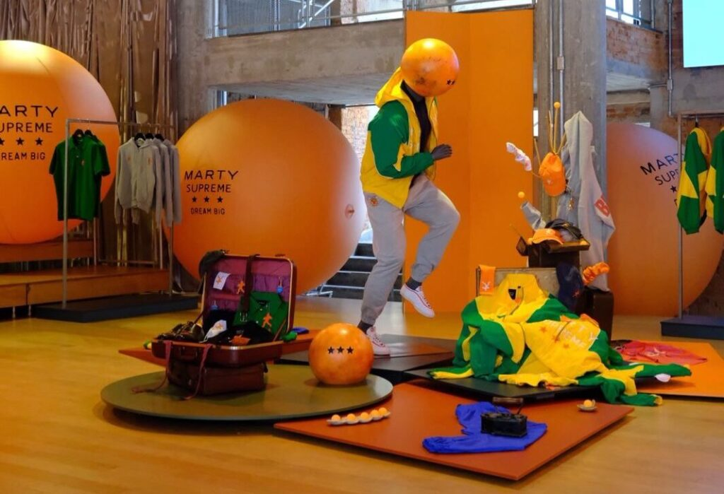 São Paulo ganhou Marty Supreme pop-up imersiva