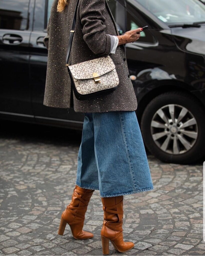 Calças culotes voltam ao centro do hype fashion