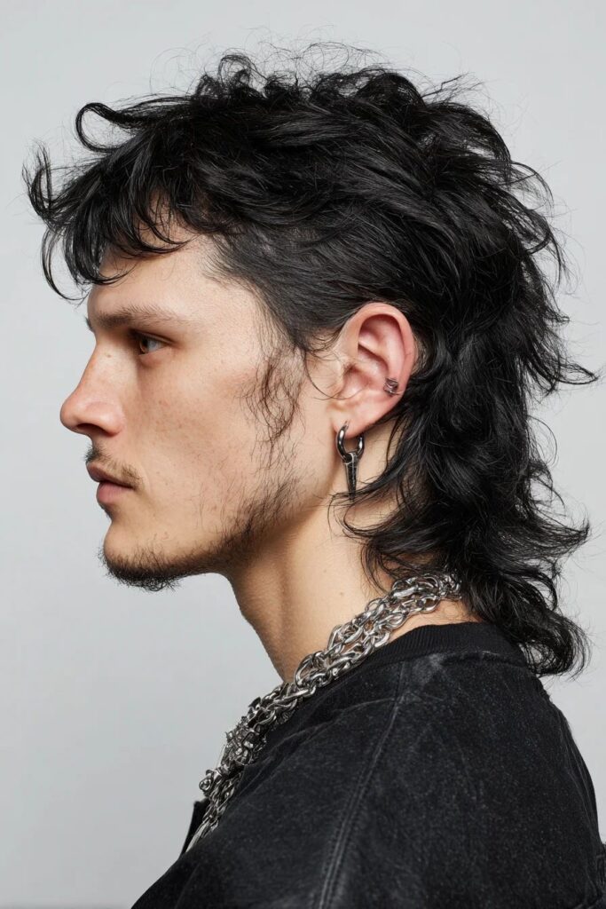 Mullet haircut volta como tendência no visual masculino