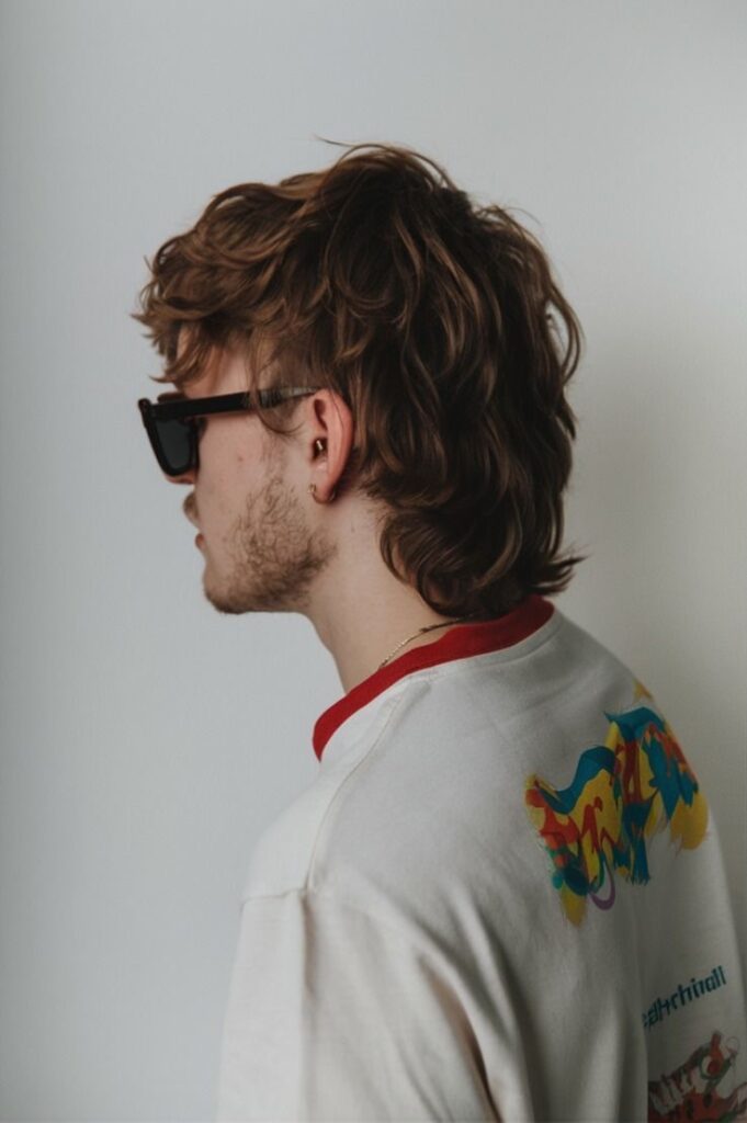 Mullet haircut volta como tendência no visual masculino