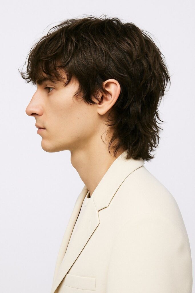 Mullet haircut volta como tendência no visual masculino