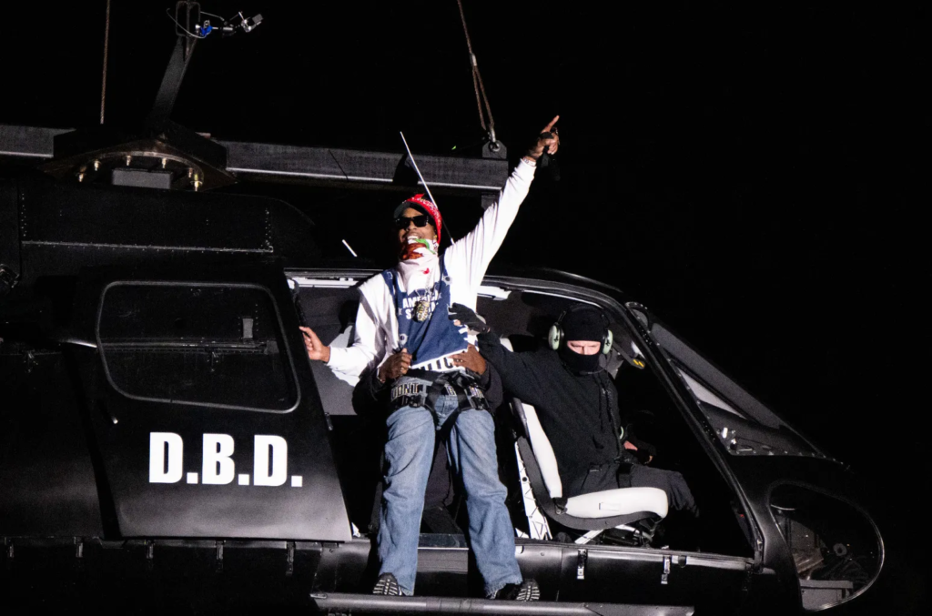 Helicopter A$AP Rocky leva caos ao novo videoclipe