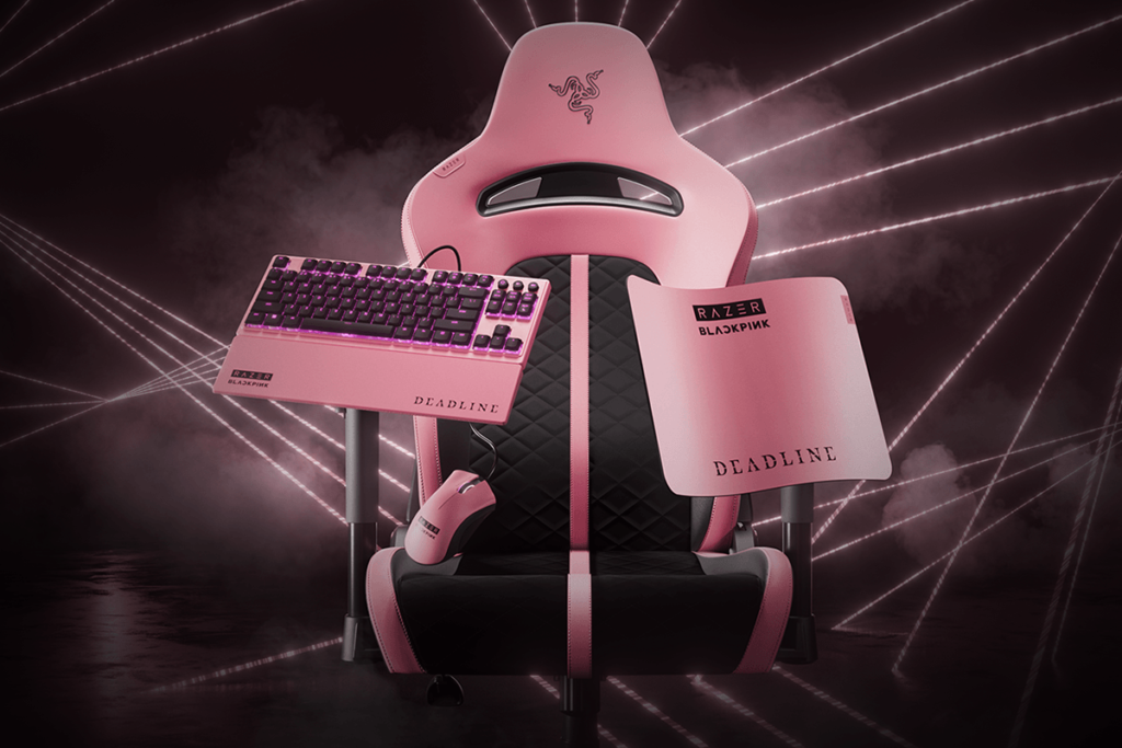 BLACKPINK x Razer Play in Pink ganha coleção completa