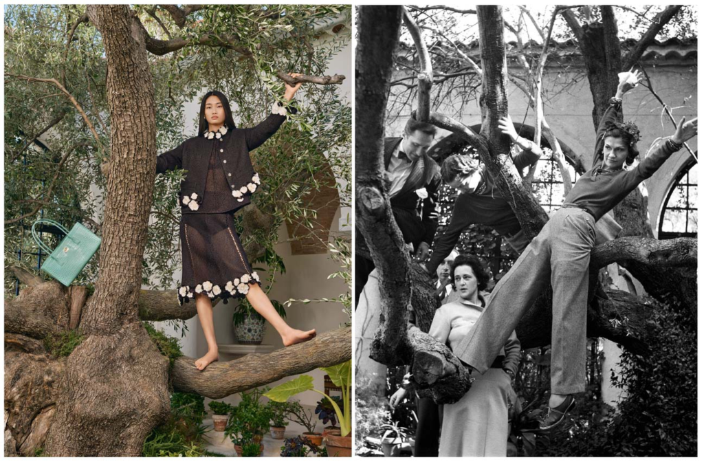 Primeira campanha Chanel de Matthieu Blazy acontece em La Pausa