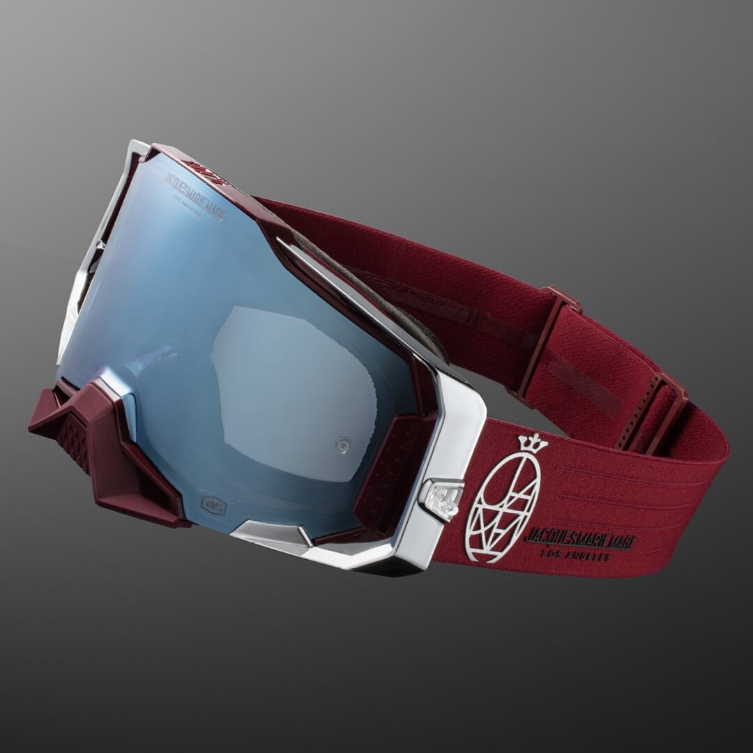 Óculos de motocross Jacques Marie Mage elevam o luxo off-road