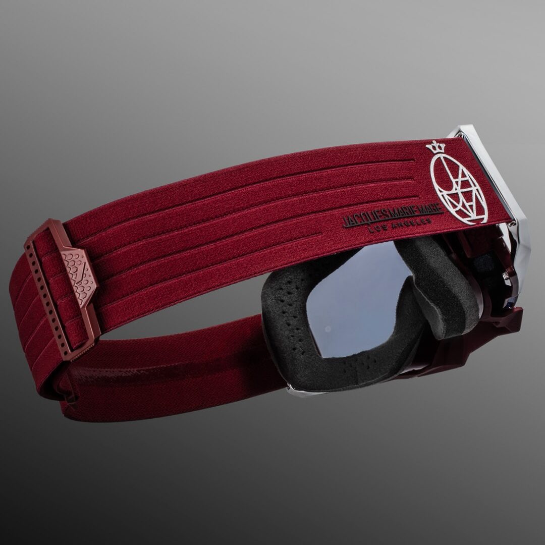 Óculos de motocross Jacques Marie Mage elevam o luxo off-road