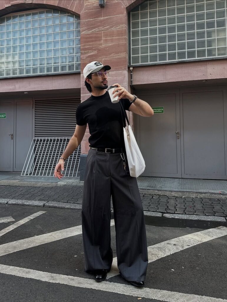 Como usar calça oversized: a tendência que tomou o street style