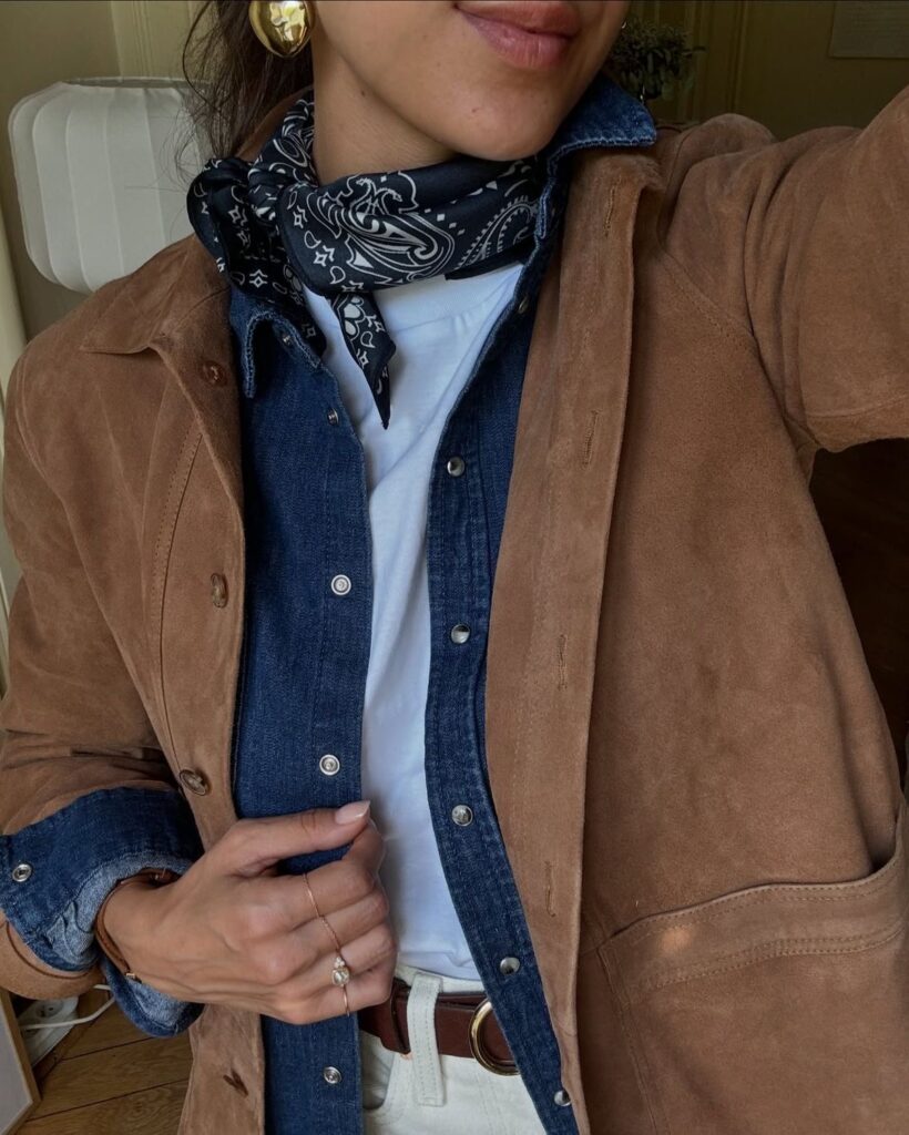 Como usar lenço no pescoço: o detalhe que transforma o look