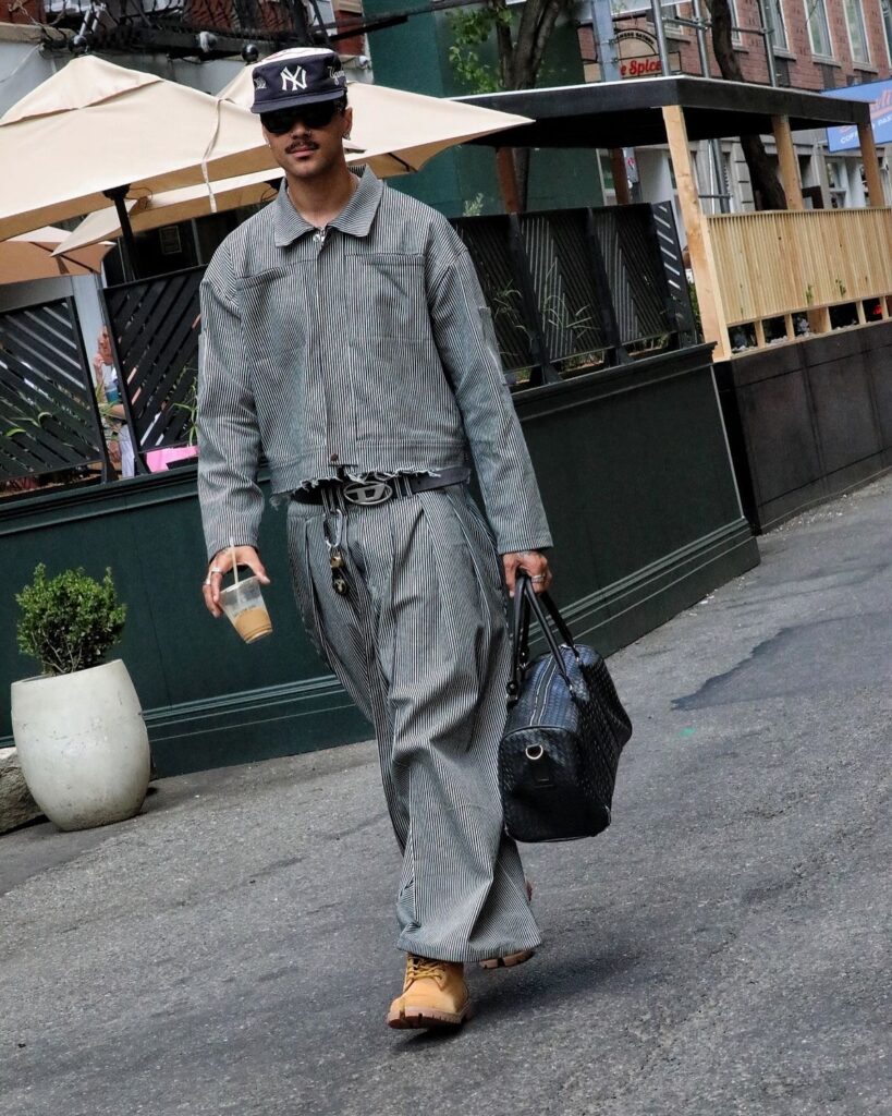 Handbags masculinas ganham destaque no street style masculino