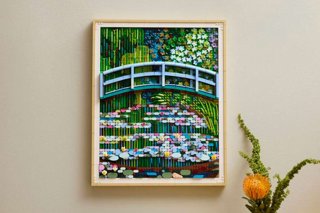 LEGO e The Met recriam 'The Water Lily Pond', obra-prima de Monet