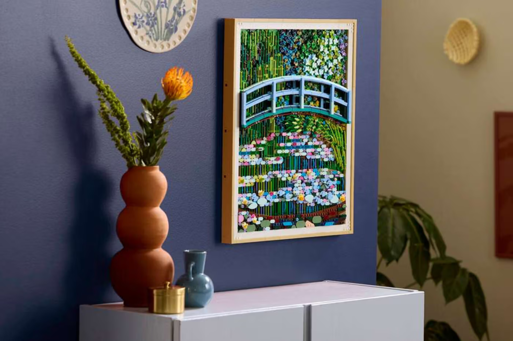 LEGO e The Met recriam 'The Water Lily Pond', obra-prima de Monet