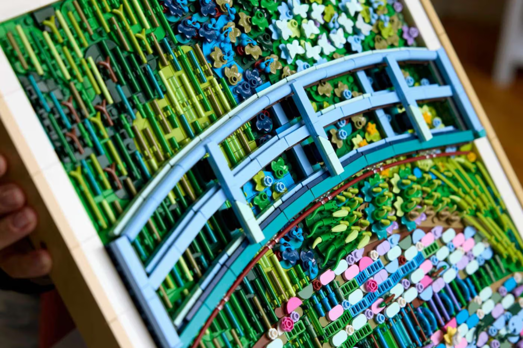 LEGO e The Met recriam 'The Water Lily Pond', obra-prima de Monet