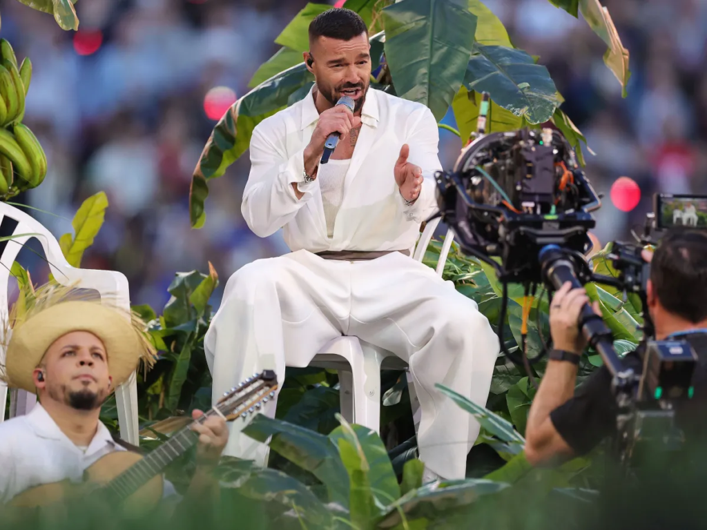 ricky martin no bad bunny super bowl 2026